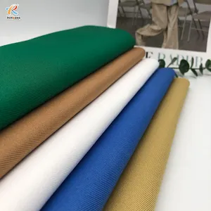 Rundong wholesale textile viscose percale spandex fabric 60%cotton 40% polyester cotton CVC workwear fabric