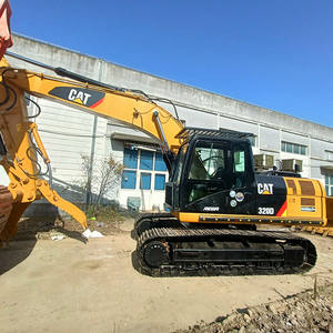 Excavadoras sobre orugas usadas CAT 320D de 20 toneladas, maquinaria pesada Caterpillar 320D con buena calidad en oferta - Product Image 2