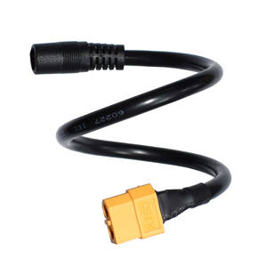 كابل توصيل XT60 إلى DC5525 أنثى من المصنع مباشرة، سلك نحاسي نقي لمحطات الطاقة المحمولة والطائرات بدون طيار ومركبات التحكم عن بعد وطائرات FPV - Product Image 1