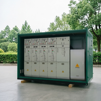 Solution Personnalisée Unité Principale de Commutation Modulaire Métallique Intérieure 12kV Isolée au Hexafluorure de Soufre 630A IP67 Résistante aux Intempéries