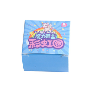 Rainbow Ring <b>Blind</b> Box Stacking Toy For Kids 4-6 Years Old <b>Plastic</b> Educational Gift Fantasy Theme - Product Image 5