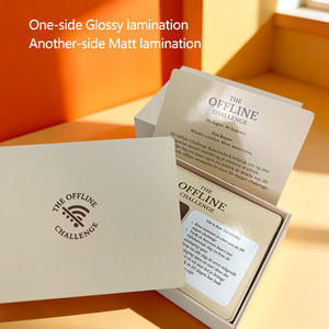 Jeu de cartes à gratter personnalisées Ciel et Terre pour des défis thématiques et des chemins de croissance personnelle - Product Image 2