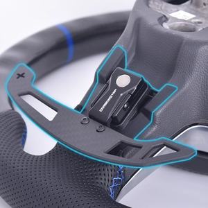 Megnetico in fibra di carbonio volante per auto Paddle Shift per VW <span class=keywords><strong>Golf</strong></span> 6 <span class=keywords><strong>Golf</strong></span> 7 <span class=keywords><strong>Golf</strong></span> <span class=keywords><strong>8</strong></span> Mk7 Mk8 Gti R-line Paddle Shifter <span class=keywords><strong>accessori</strong></span> - Product Image 6