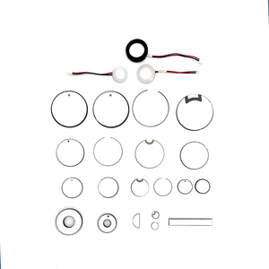 Disco de Cerámica Piezoeléctrica de 2MHz, Forma de Media Luna, 20 mm de Diámetro, 1 mm de Grosor, <span class=keywords><strong>para</strong></span> Doppler Fetal - Product Image 6