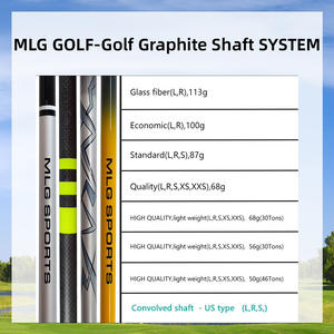 Nouvelle arrivée Tissu de carbone 1k 3k Logo personnalisé Design <span class=keywords><strong>Acier</strong></span> avec manche en <span class=keywords><strong>graphite</strong></span> Golf Prix d'usine OEM Manche de golf - Product Image 3