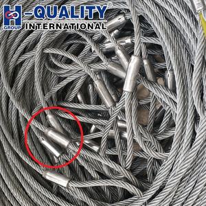 ตัวล็อคสายเคเบิลอะลูมิเนียมแบบกระบอกเดี่ยว สำหรับการจีบปลายสายเคเบิล บรรจุภัณฑ์กล่อง แบบอเมริกัน มาตรฐาน ISO9001 - Product Image 4