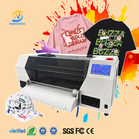 NOUVELLE imprimante DTF A3 de 33 cm avec tête d'impression Epson XP600, fonctions de nettoyage automatique, de circulation et d'agitation de l'encre blanche