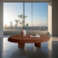 Table basse en bois massif haut de gamme pour la décoration intérieure du salon, fabricant de meubles