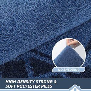 Tapis <span class=keywords><strong>de</strong></span> <span class=keywords><strong>porte</strong></span> absorbant l'eau, antidérapant, noir, lavable, attrape-saleté, tapis <span class=keywords><strong>de</strong></span> <span class=keywords><strong>porte</strong></span> intérieur pour entrée - Product Image 2
