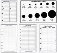 Mesin Pembuat Lubang Kalender Semi Otomatis, Mesin Pembuat Lubang Kertas untuk Kalender Spiral, Notebook Spiral Kawat Ganda