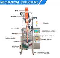 Xuguang Machine d'emballage automatique de sachets de remplissage et de refendage de poudre de café goutte à goutte à haute précision