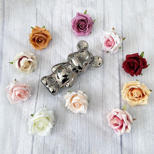 Fábrica de Flores Meiyu, Rosas Artificiales de Seda, Pequeñas Rosas de Esquina, Accesorios de Decoración para Bodas, Decoración del Hogar - Product Image 3
