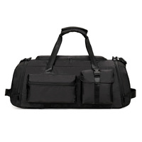 Sac de voyage trois-en-un grande capacité, sac de yoga personnalisé avec logo pour femmes, sac de sport et de fitness d'extérieur avec séparation sec-humide