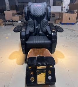 Garra rufa แบบไม่มีท่อประปาชุดฟรีชุดเฟอ<span class=keywords><strong>ร์</strong></span>นิเจอร์ร้านเสริมสวยพร้อมทำเล็บสีฟ้าเล็บเท้าเก้าอี้สปา - Product Image 4