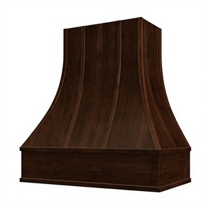 Campana de madera para isla de cocina con ventilación de techo, cubierta de ventilación de humo estilo humo para campana extractora, uso de ventilación de madera para Cocina - Product Image 1
