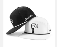 Gorra de Béisbol Personalizada BSCI de Alta Calidad, 7 Paneles, Visera Plana, Orificios Cortados con Láser, Cierre de Cuerda, Logotipo Bordado en Poliéster, Impermeable y Perforada