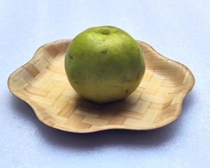 ชามสี่เหลี่ยมไม้ไผ่6นิ้วเป็นมิตรกับสิ่งแวดล้อมพร้อมดีไซน์หกมุมวัสดุทอสไตล์แปลกใหม่โลโก้ที่กำหนดเอง - Product Image 1