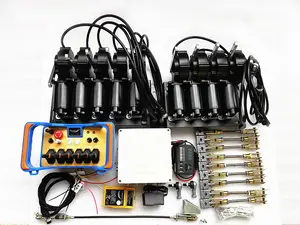 Proporção de guindaste de caminhão sem fio com 9 motores RC 24V