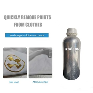 Solution de nettoyage Andemes pour l'impression par transfert, liquide dissolvant efficace et rapide pour l'élimination des résidus - Product Image 5