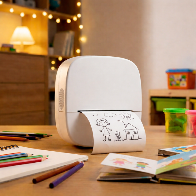 Eco-Friendly Portable MINI Thermal Ticket Printer With Fast Speed and for Supermarkets Convenience Stores