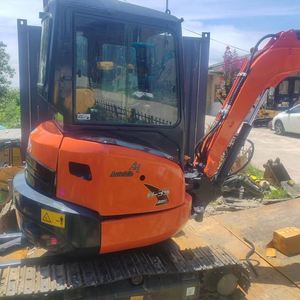ใช้สำหรับรถขุดขนาดเล็ก U35 3.5 ตัน ชั่วโมงการใช้งานต่ำ ได้รับการรับรองมาตรฐาน CE รุ่นปี 2022 บุ้งกี๋ขนาด 0.1 เมตร พร้อมเครื่องยนต์ เกียร์ และปั๊ม - Product Image 1