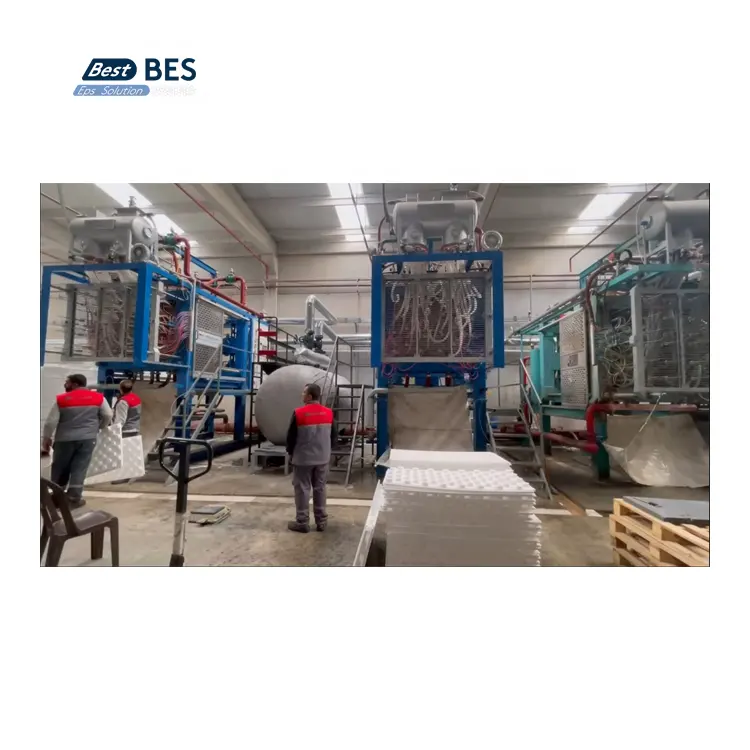 BES tự động EPS bọt hình dạng khuôn đúc máy cho cornice Cá hộp kích thước nhỏ máy làm cho EPS dây chuyền sản xuất