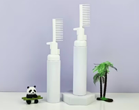 60 80 100 mL Botol Busa Sisir Dua-dalam-Satu (PET/Plastik) Anti Tumpah
