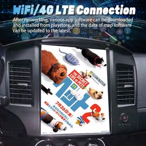 Autoradio avec écran Tesla de 12,1 pouces pour Mitsubishi Lancer 10 CY 2007 - 2017, navigation GPS Rockford, Carplay, unité multimédia Android - Product Image 2