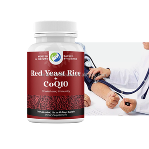 Ausreson OEM Coenzima Q10 (CoQ10) 500mg Suplemento de salud para adultos Extracto de arroz de levadura roja Cápsulas duras ISO9001/Halal/Kosher - Product Image 3