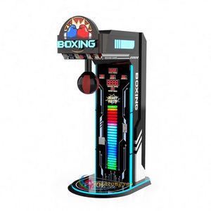 เครื่องเกมตู้ต่อยมวยแบบหยอดเหรียญ รุ่น Commercial Multi-Currency Boxer Force LED Vertical พร้อมไฟ LED แสดงผล รองรับหลายสกุลเงิน - Product Image 3