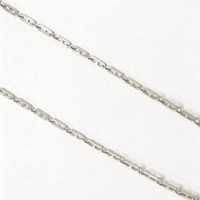 Chaînes plates en argent sterling 925 plaqué or 18 carats, fournitures de bijouterie fine pour la fabrication de colliers et de bracelets