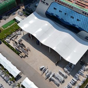 Ocio al aire libre Bar Café Terraza Sombrilla Toldo Paraguas Membrana arquitectónica extensible para aplicación de parque - Product Image 4