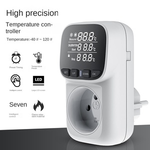 สวิตช์ควบคุมอุณหภูมิและความชื้นในครัวเรือนจอแสดงผลดิจิตอลอัจฉริยะผลิตภัณฑ์ LV - Product Image 5