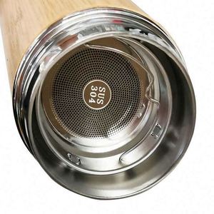 Ensemble cadeau de tasses en bambou avec logo personnalisé, graphismes imprimés offset pour la promotion de stylos d'entreprise en entreprise pour Noël - Product Image 3