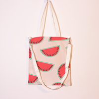 Sacs personnalisés HOSHOM One Piece avec logo, sac de shopping de luxe, sac fourre-tout en toile noire, logo personnalisé pour femmes