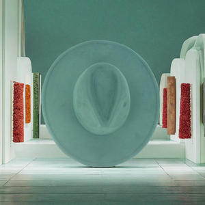 Custom Vintage British Fedora Hat 7cm Brim Polyester Suede Fabric Fashionable Unisex Men Women Classic Panama Jazz <b>Cap</b> - Product Image 2