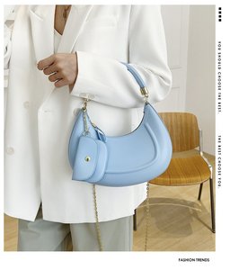 Nuova Borsa da Donna Senior Sense 2022, Design a Tracolla, Borsa Sottobraccia con Tracolla Incrociata, Borsa a Mezzaluna Multifunzione - Product Image 3