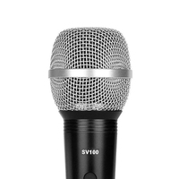 Microphone filaire professionnel SV100 pour scène, diffusion en direct, microphone dynamique, avec câble XLR