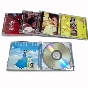 Custom China Blank Album Clear Case Packaging Pressing Duplication and Printing CD