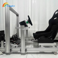 Simulador de Carreras para PC, Cabina de Conducción para Logitech G25 G27 G29 G920, Asiento de Simulación de Carreras SC GTR