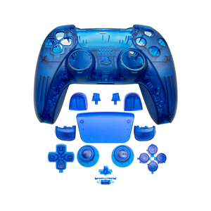 Trong Suốt Cho PS5 Rõ Ràng Front <span class=keywords><strong>Shell</strong></span> Trở Lại Vỏ Rõ Ràng Trang Trí Vỏ Rõ Ràng Đầy Đủ Thiết Lập Nút - Product Image 6