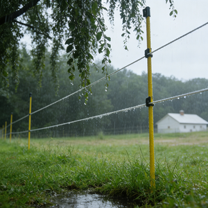 Postes de Cerca Eléctrica Solar para Animales, Poste de Fibra de Vidrio, Poste de Cerca para Granja de Cabras, Paneles de Cerca de Fibra de Vidrio, Cercas de Tubos de Fibra de Vidrio - Product Image 1