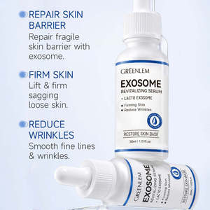 Sérum raffermissant anti-âge éclaircissant Greenlem EXOSOME, réduit les rides, restaure la peau du visage, OEM, étiquette privée - Product Image 1