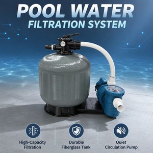 <span class=keywords><strong>Pompe</strong></span> à sable tout-en-un JIANHANG en fibre de verre pour <span class=keywords><strong>piscine</strong></span>, grand débit, faible bruit, économie d'énergie, avec noyau en cuivre - Product Image 3