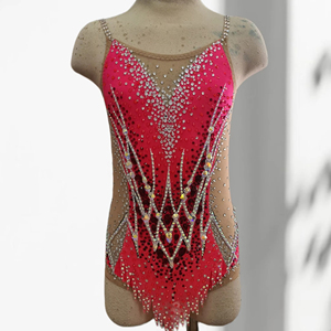 Bán buôn kim loại Spandex đầy màu sắc sáng Bóng thể dục nhịp điệu leotards thiết lập cho cô gái múa ba lê <span class=keywords><strong>unitard</strong></span> với múa bụng váy - Product Image 1