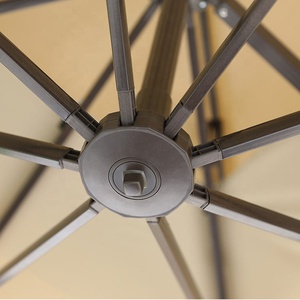 Sombrilla de <span class=keywords><strong>Patio</strong></span> de 6 pies (1.8 m), Ecológica, de 3 m, con Protección UV, para Restaurante, <span class=keywords><strong>Patio</strong></span>, Jardín, Playa, Tipo Banana, 3x4 - Product Image 6