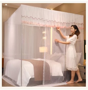 Moustiquaire en nid d'abeille avec cadre en acier inoxydable, grand espace, anti-insectes, pour chambre à coucher, dortoir, maison, hôtel - Product Image 2