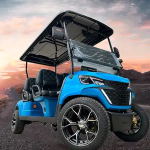 Customized Luxury Zone Cheap Electric 2/4/6/8 Seater Golf Carts Newly Designed Golf Carts Electric Lithium