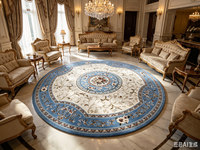 European Home Decor Luxury 3D Living Room Carpet Living Room Carpets and Rugs
