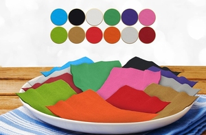 Serviettes de cocktail personnalisées de couleur Bar <span class=keywords><strong>Serviette</strong></span> en papier Airlaid pour fête de <span class=keywords><strong>mariage</strong></span> - Product Image 6